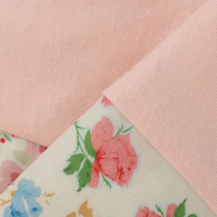 Floral Pattern Tiered Tunic,Pink, medium image number 5