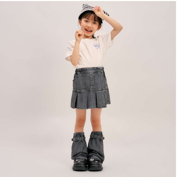 [Cool Touch] Denim Leg Covers,Black, medium image number 7