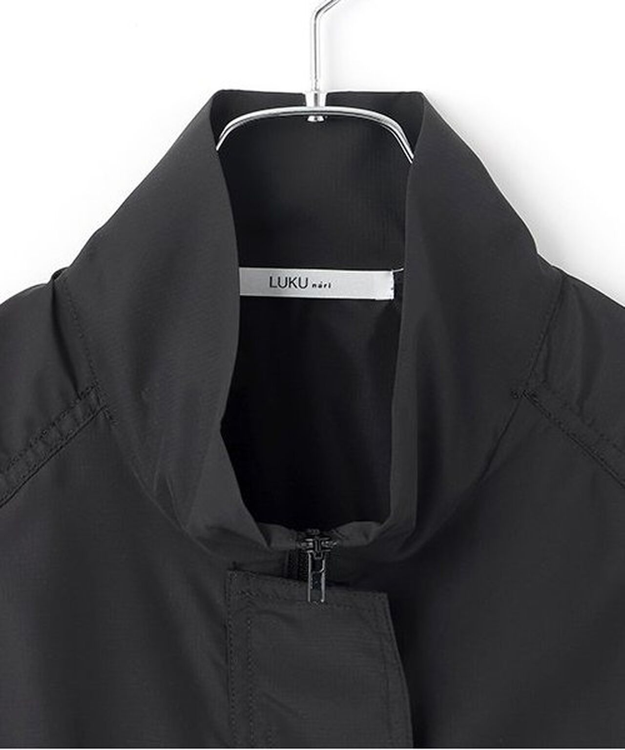 Sheer Bomber Jacket,Black, large image number 2
