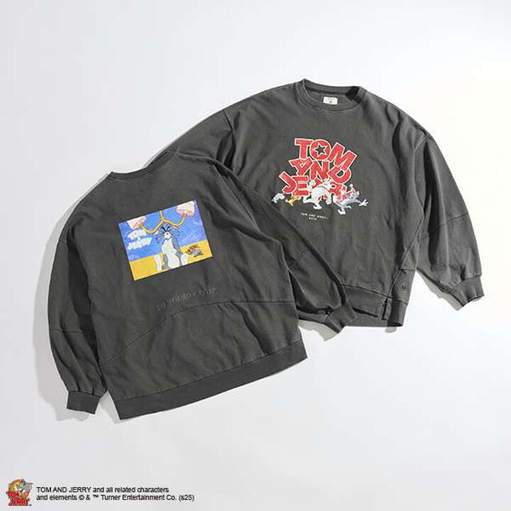 [AMI] [TOM AND JERRY] Photography Pullover,Gray, medium image number 11
