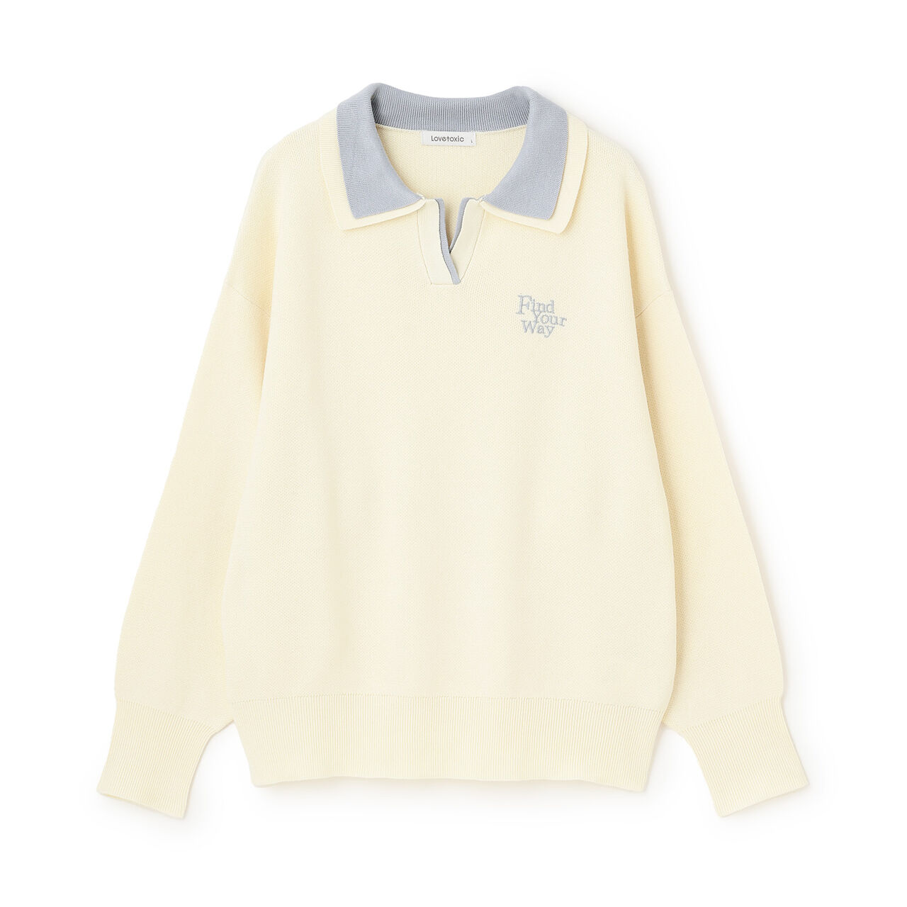 [Arael] Double Collar Skipper Knitwear,Yellow, large image number 10