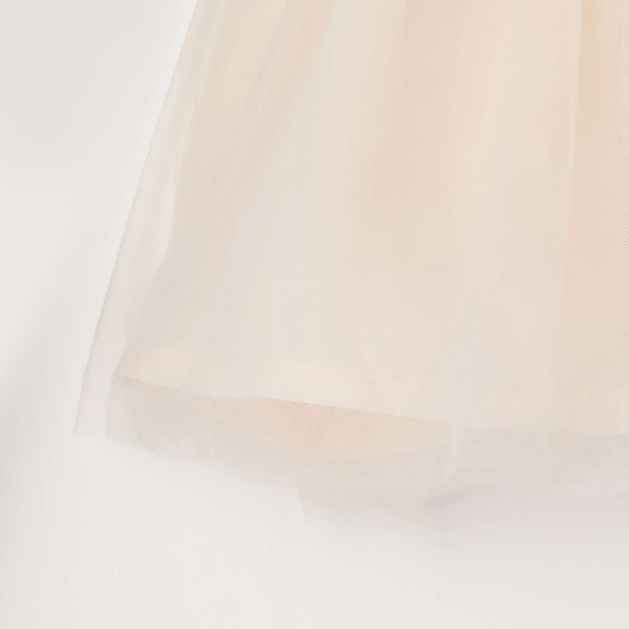 Flower Tulle Long-Sleeve OP Set,Light pink, large image number 6