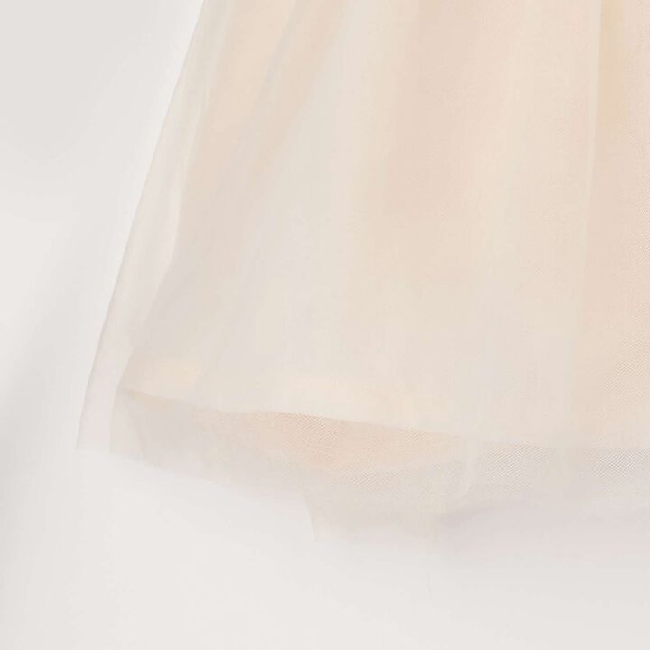 Flower Tulle Long-Sleeve OP Set,Light pink, medium image number 6