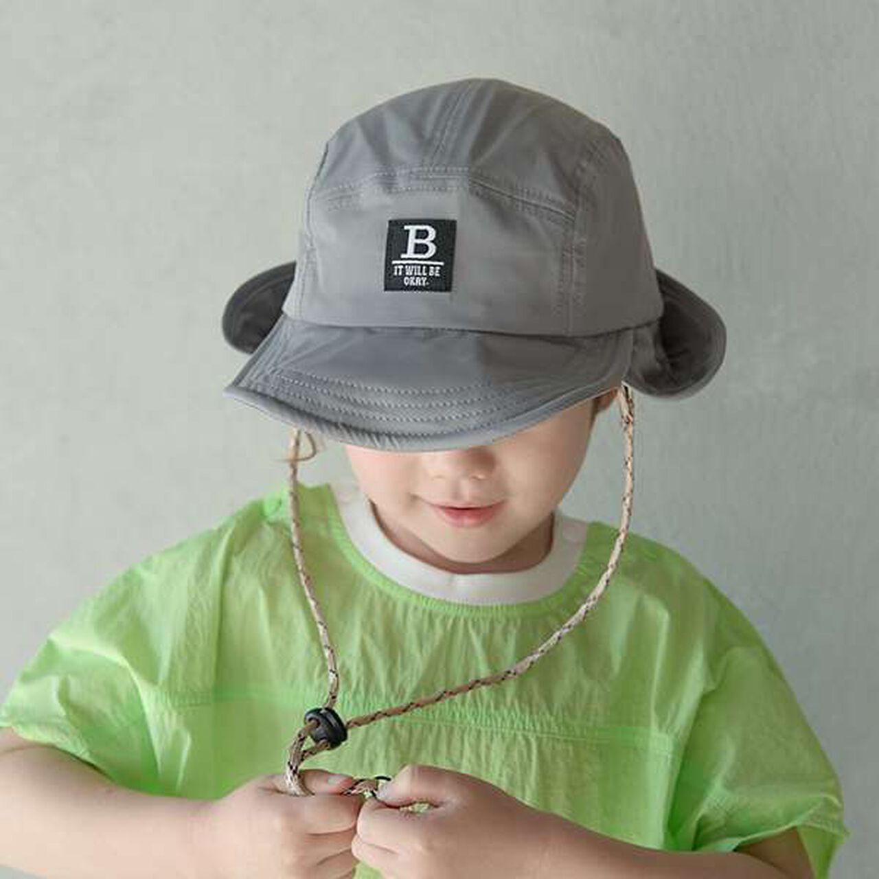 Safari Cap with Sunshade,Gray, large image number 0