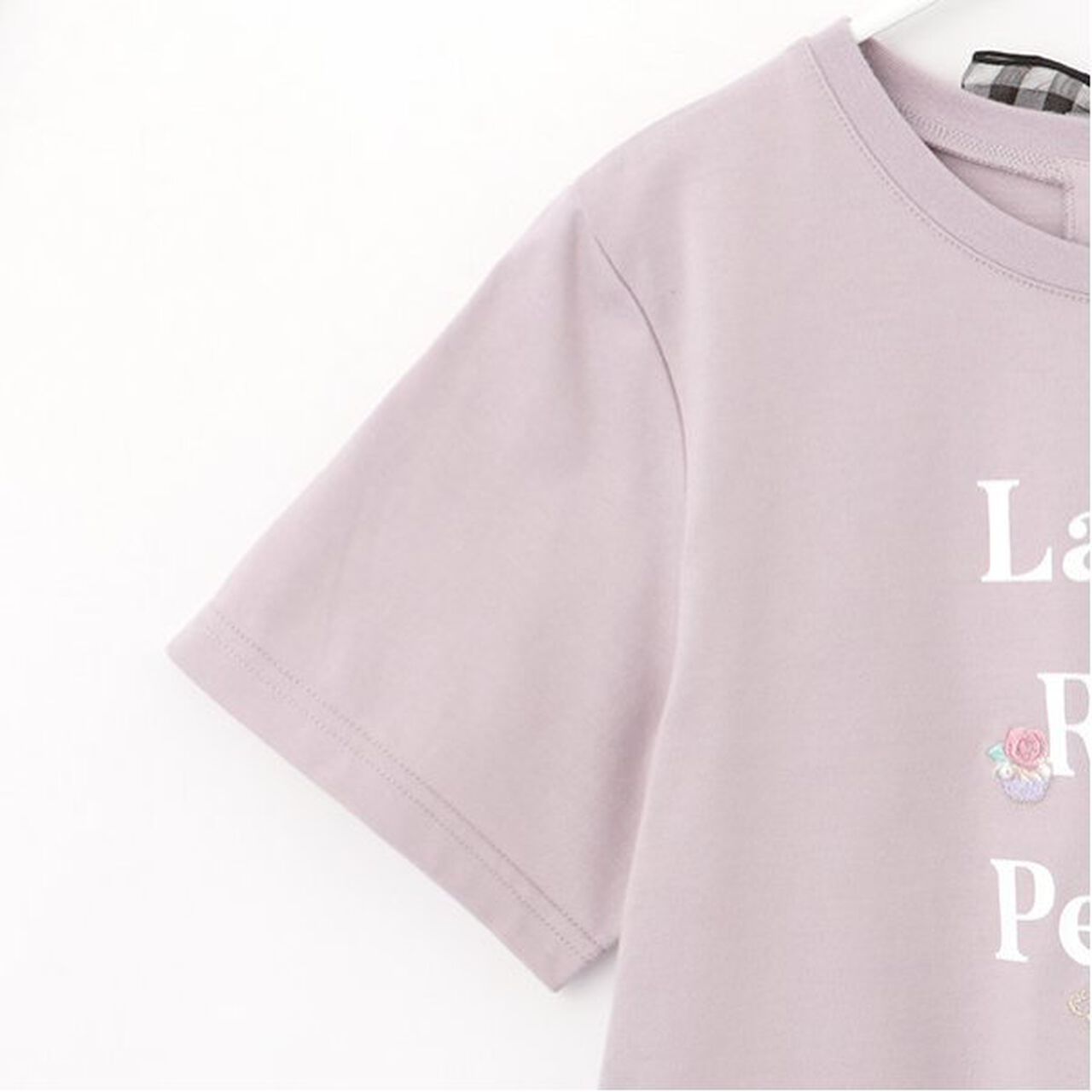 Girly Logo Short-Sleeve T-Shirt,Off white, large image number 7