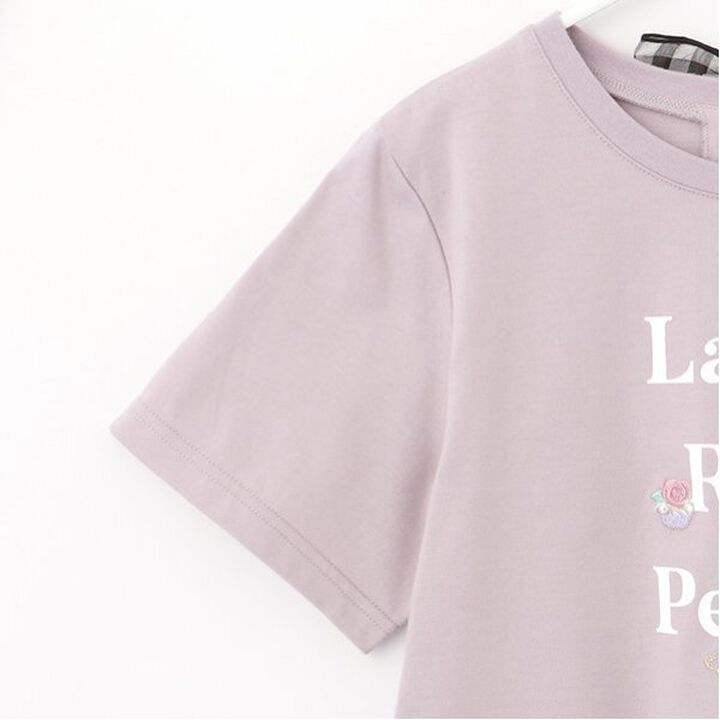 Girly Logo Short-Sleeve T-Shirt,Off white, medium image number 7