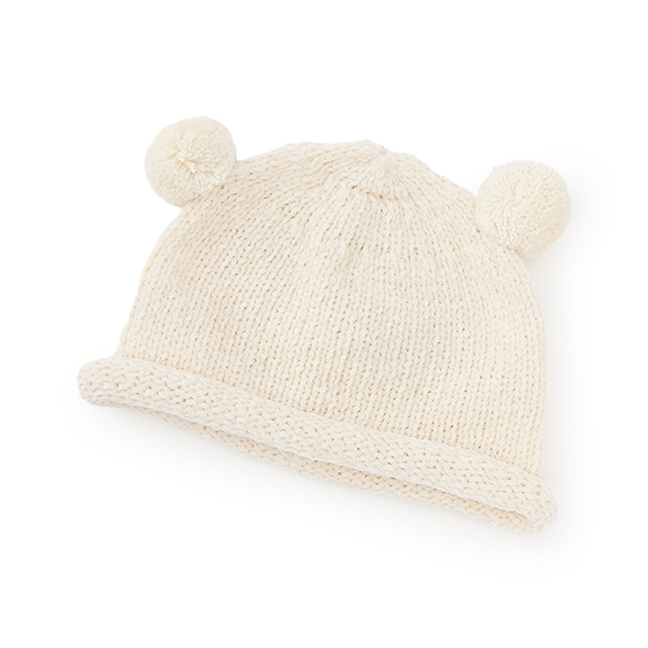 Organic Mall Yarn Hat,Pearl white, large image number 0