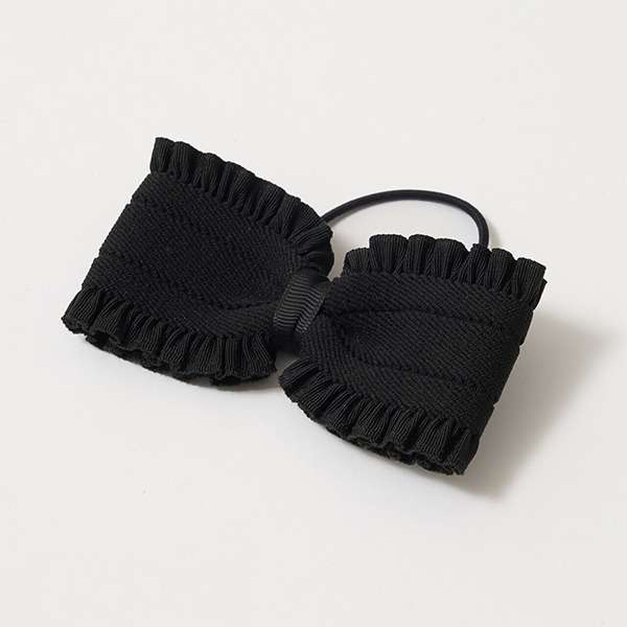 Frill Ribbon Hair Tie,Red, large image number 7