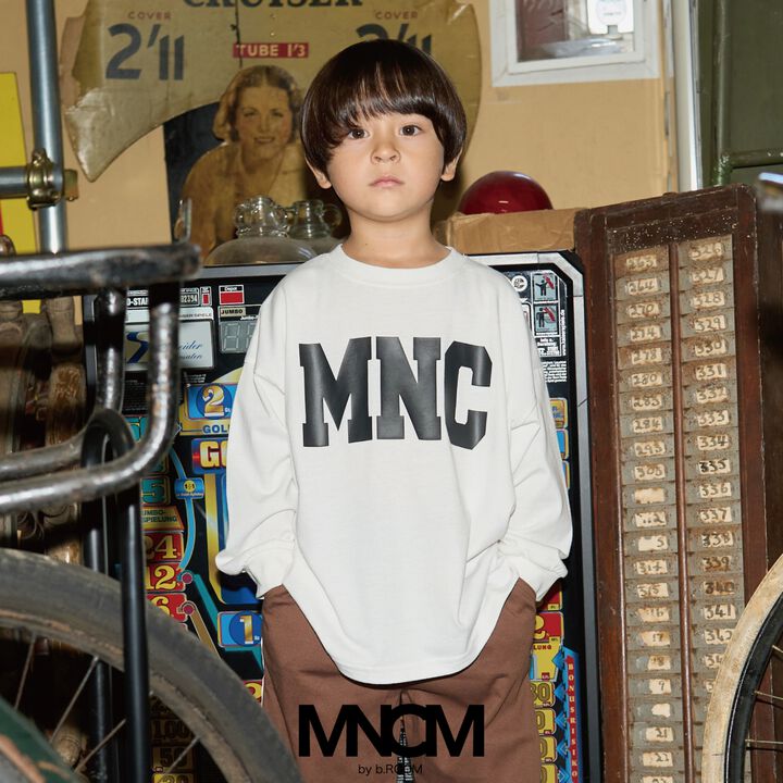 [MNCM] Kaiteki Tenjiku Logo Print Big T-Shirt,, medium