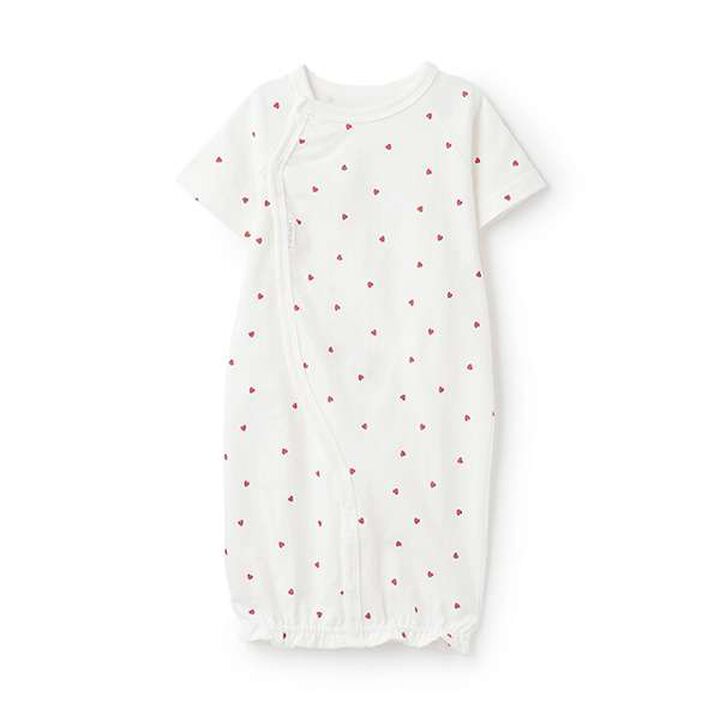 [GOOD PRICE] Short-Sleeve 2 WAY All-in-One,Ivory, medium image number 0