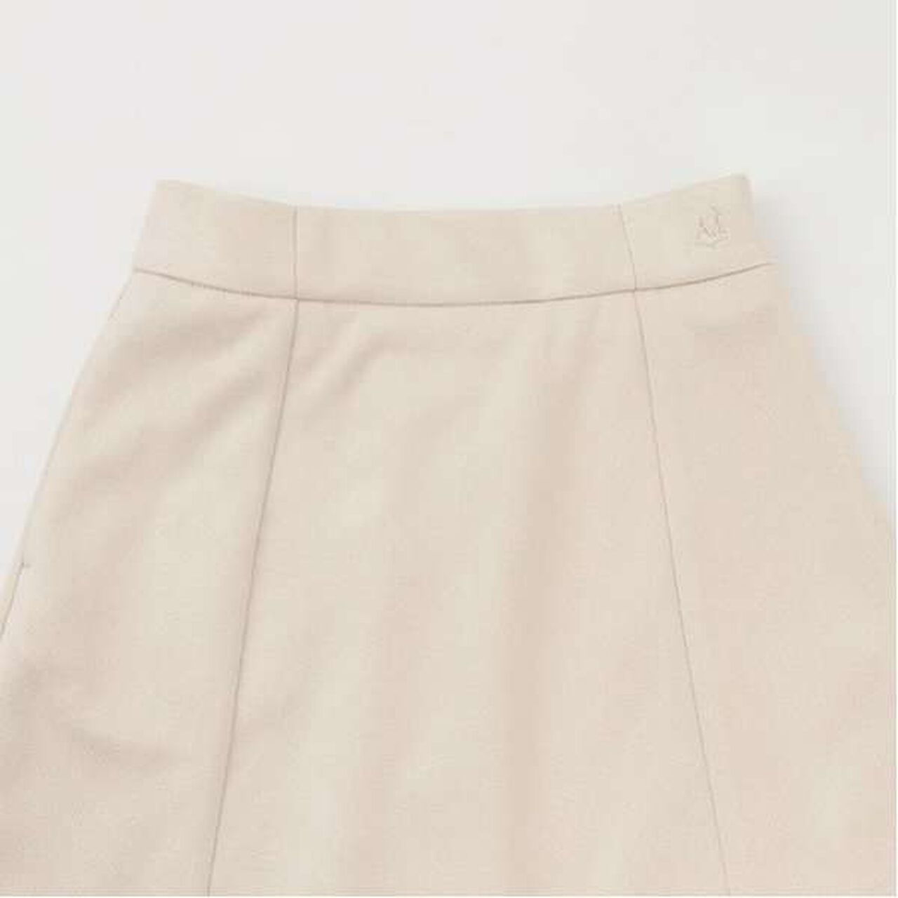 [AMI] Ponte Suede Skirt with Shorts,Mocha tea, large image number 10