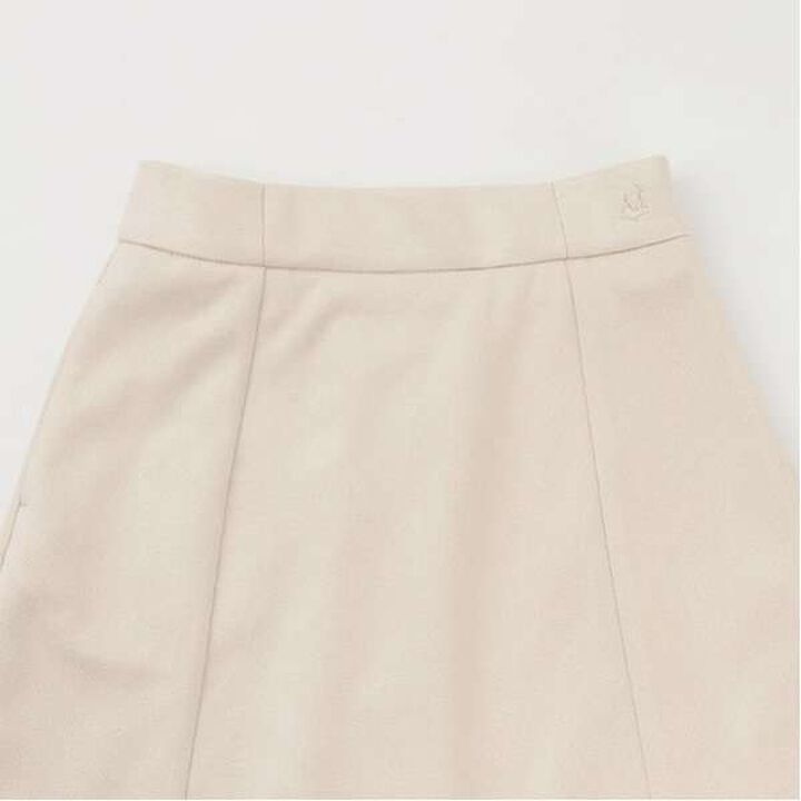 [AMI] Ponte Suede Skirt with Shorts,Mocha tea, medium image number 10