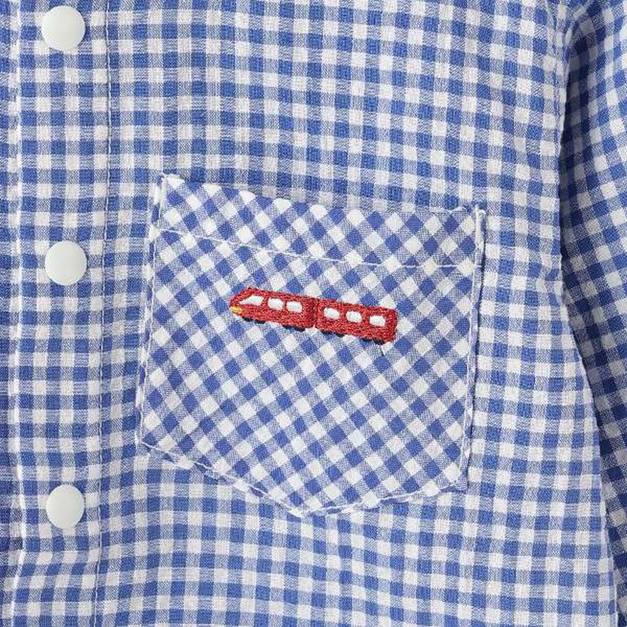 Train Band Collar Long-Sleeve Shirt,Gray, large image number 3