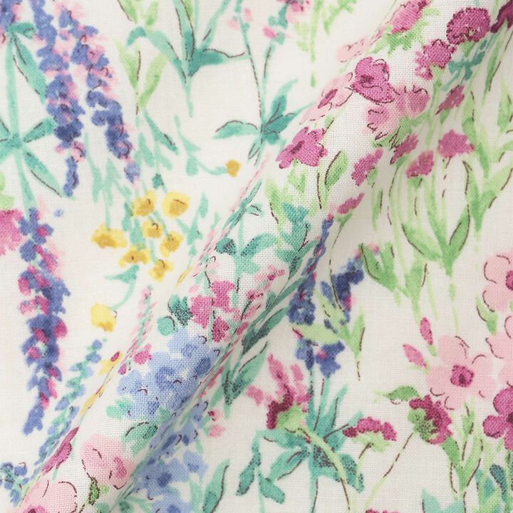 Botanical Flower Bib & Bloomers Set [Made in Japan],Pink, medium image number 6