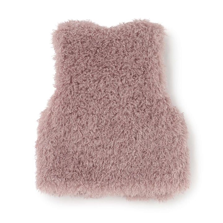 [Halloween] Fluffy and Soft Fur Vest,Greige, medium image number 19