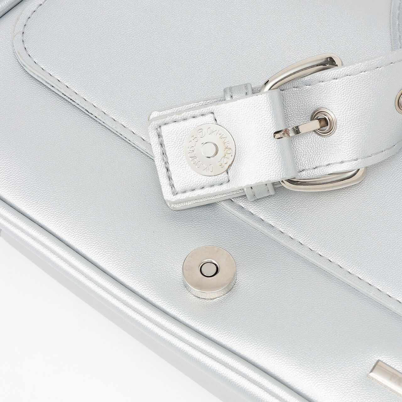 Flap Shoulder Bag,Ivory, large image number 4