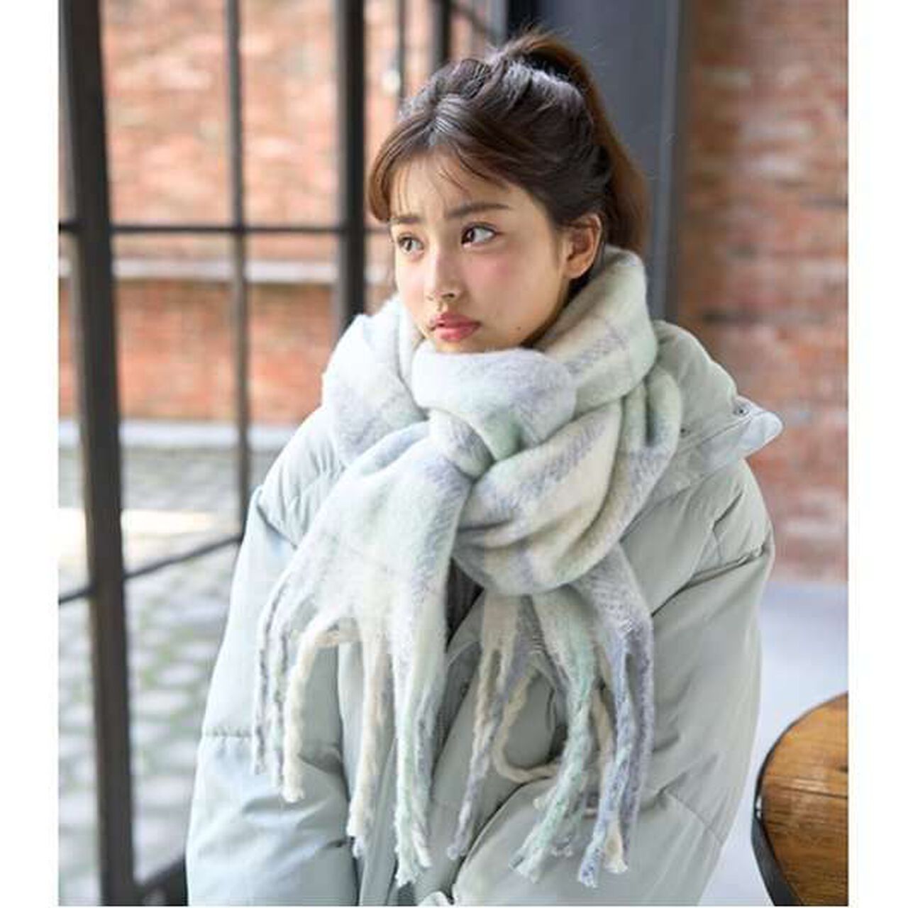 Fringe Accent Wrap,Pink, large image number 6