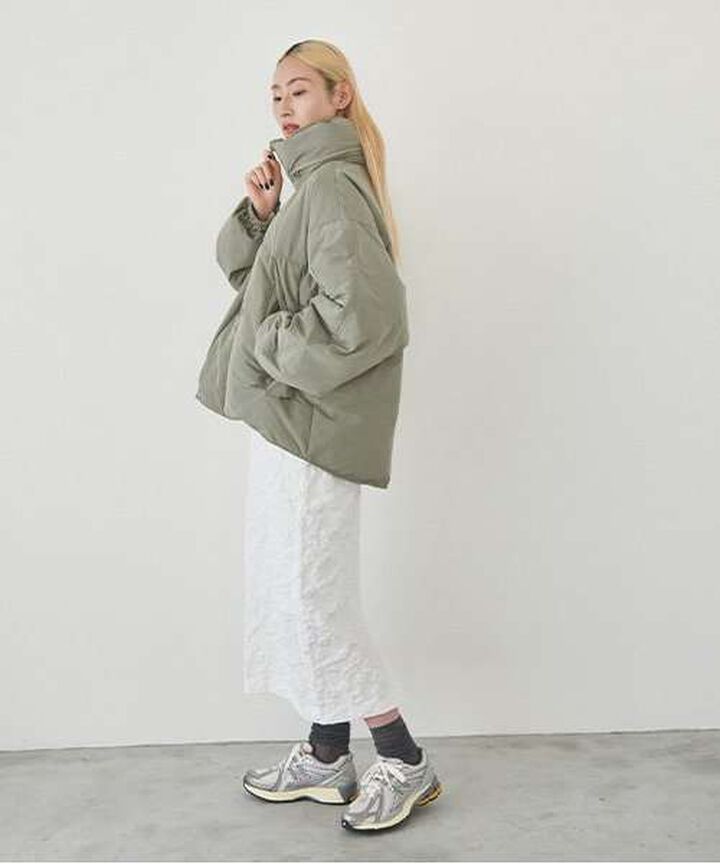 Floral Jacquard Tight Skirt,Off white, medium image number 9