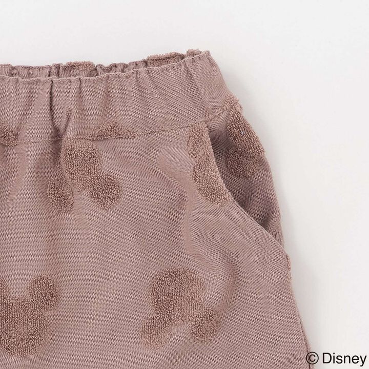 [Disney] Pile Jacquard Pattern Pants,Mocha brown, medium image number 6