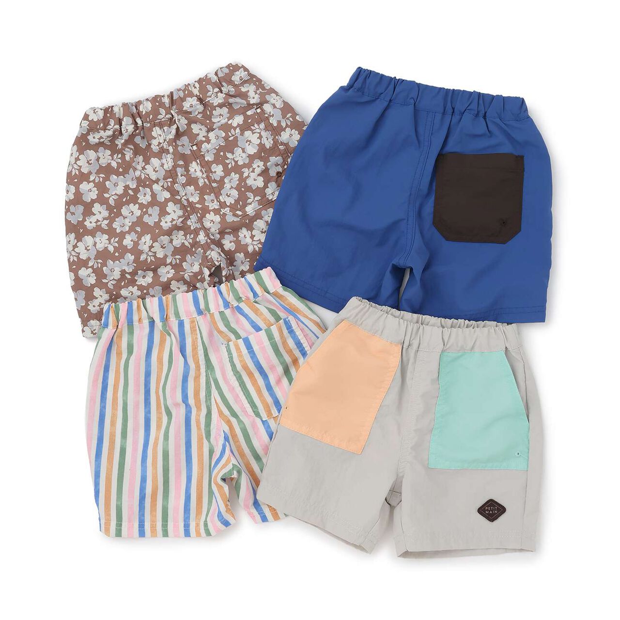 [Nylon] Land and Water Use Half-Length Shorts,Striped, large image number 12