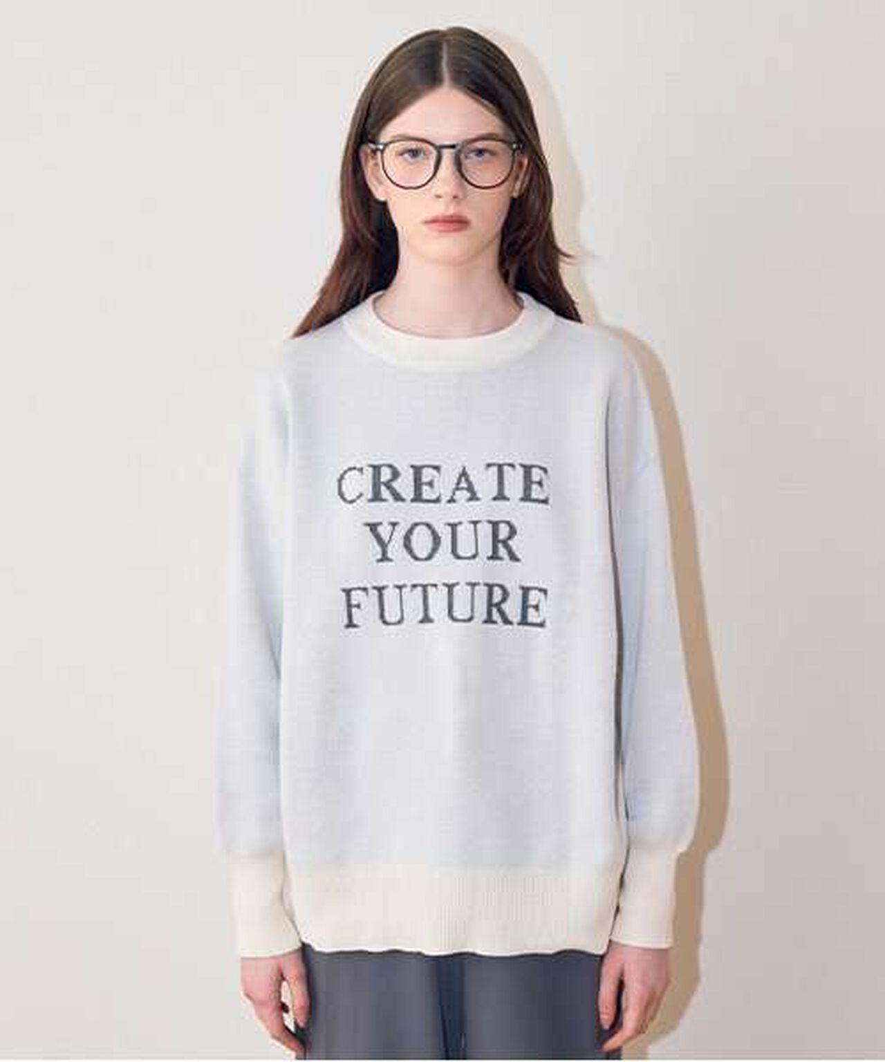 Assorted Jacquard Knitwear,Off white, large image number 0