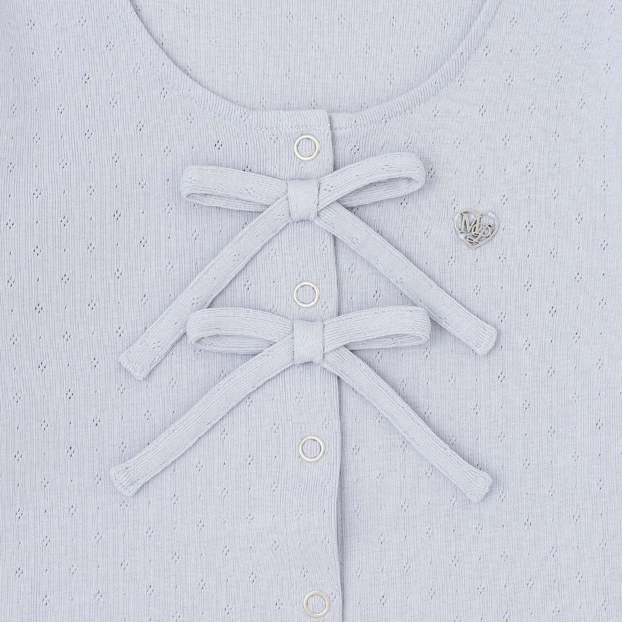 Cut and Sew Cardigan & Tank Top Set,Ivory, large image number 4