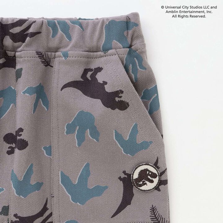 [JURASSIC WORLD] Cut Long Pants,Smoke white, medium image number 8