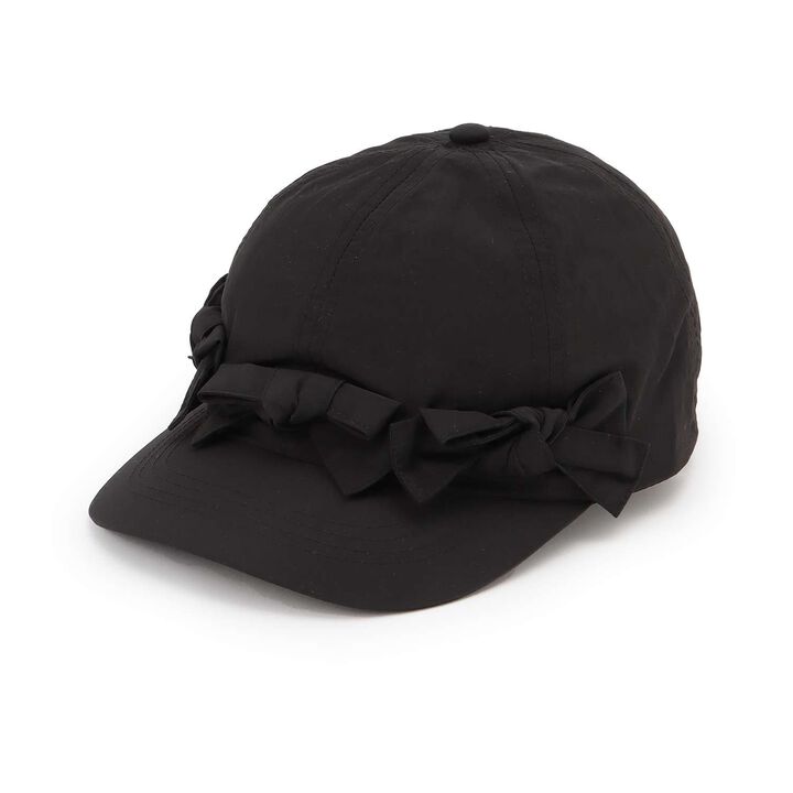 Many Ribbon Cap,Black, medium image number 0