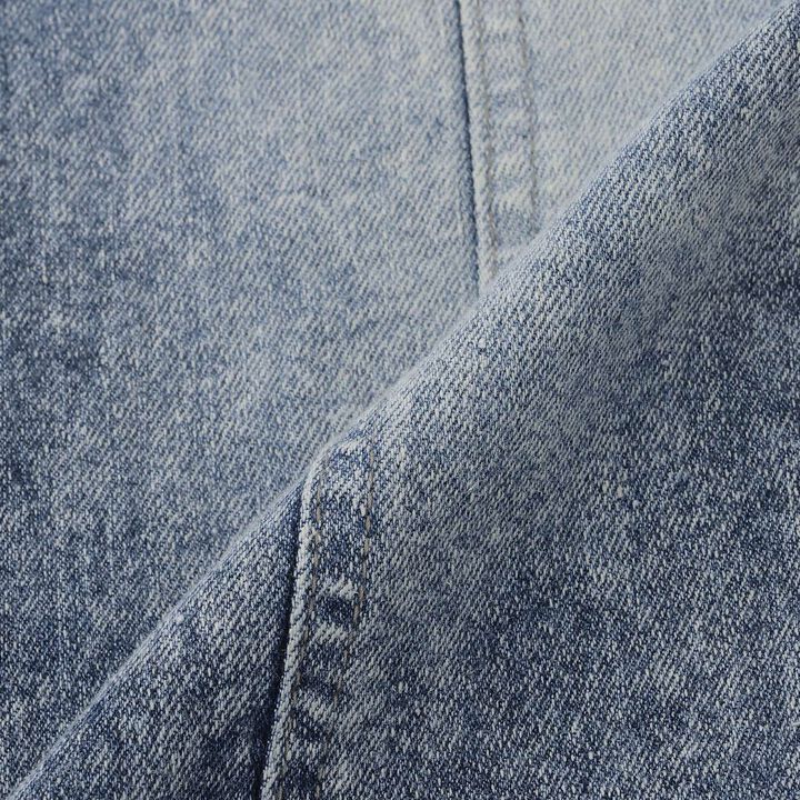 [Stretch] Stylish Flare Denim Pants,Sax blue, medium image number 24