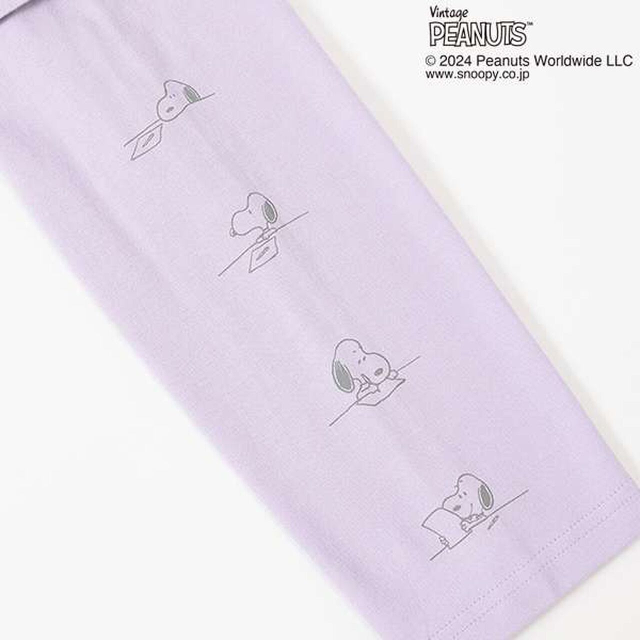 [PEANUTS] [Cool to the Touch] 2WAY Hooded Parka,Lavender, large image number 8