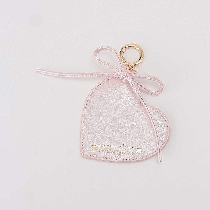 Heart Mirror 2 WAY Shoulder Bag,Light pink, medium image number 8