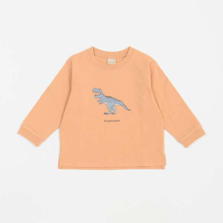 Affordable BOYS Long-Sleeve T-Shirt,Peach, medium image number 4