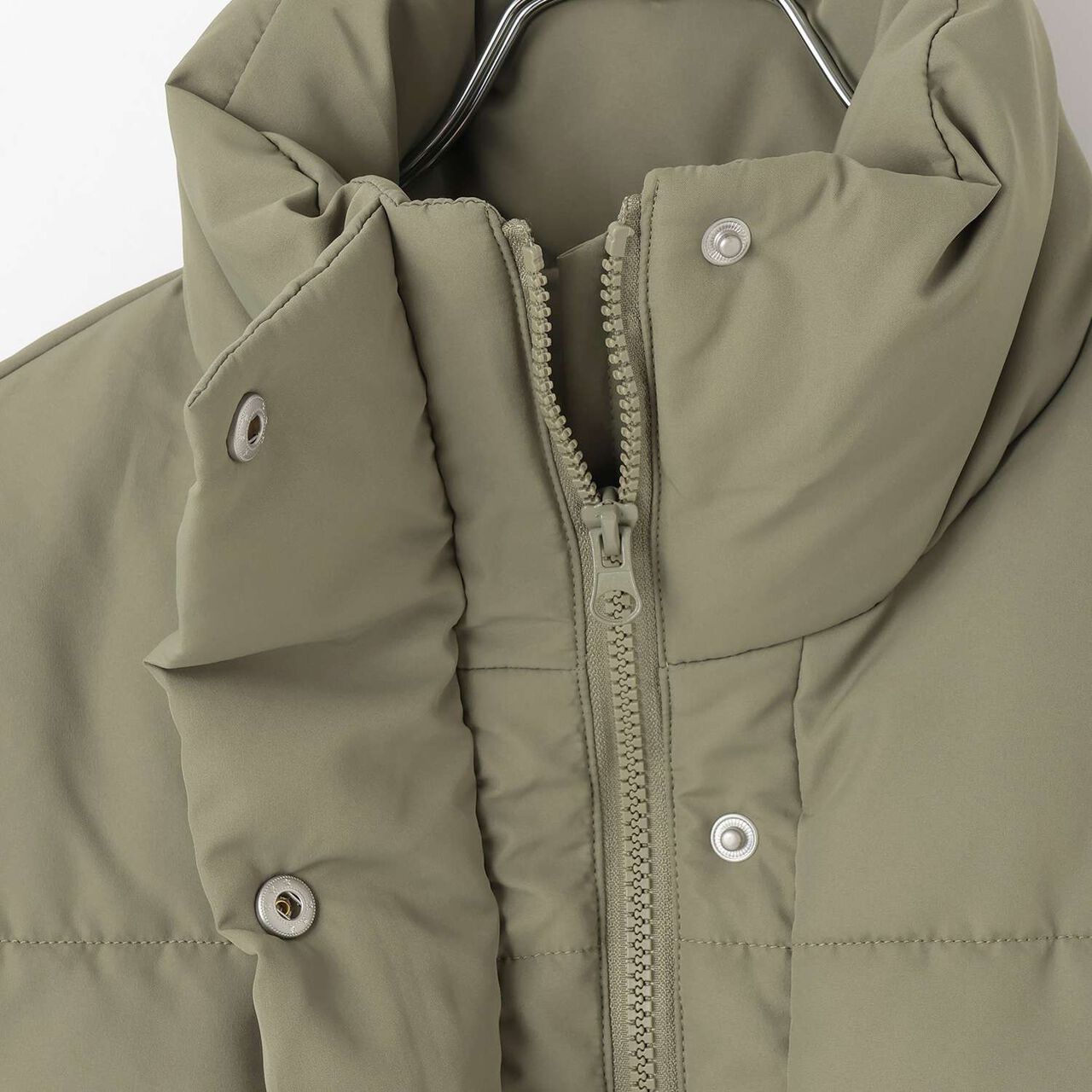 Puffy Vest,Black, large image number 8