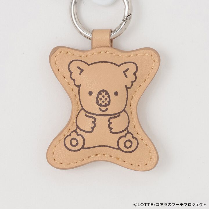 Koala March Faux Leather Motif Charm,Pink, medium image number 7
