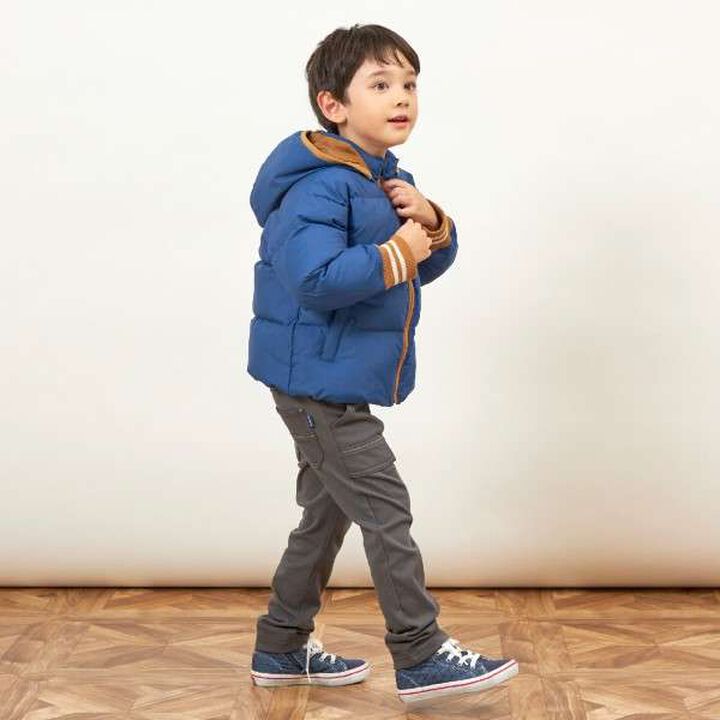 KP Boy Solo Padded Dinosaur Patch Jacket (90-130),Red, medium image number 15