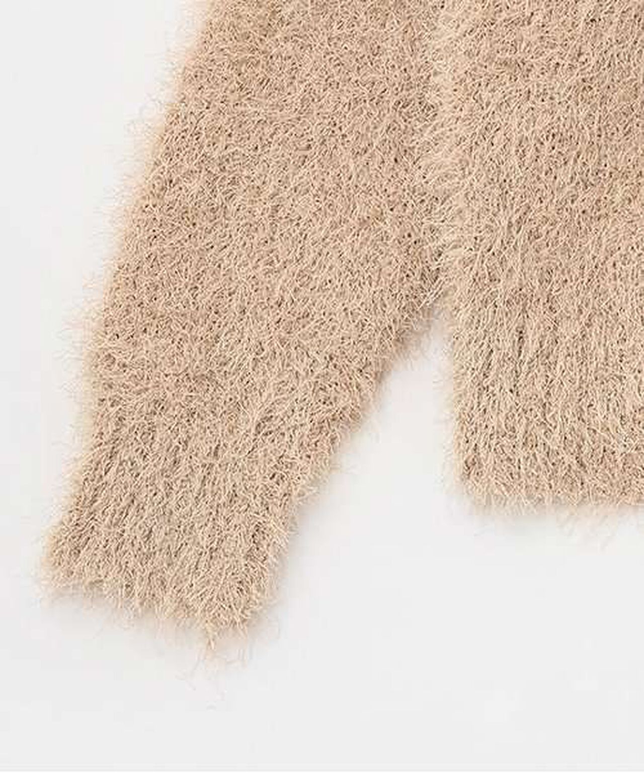 Fringe Knit Pullover,Charcoal gray, large image number 3