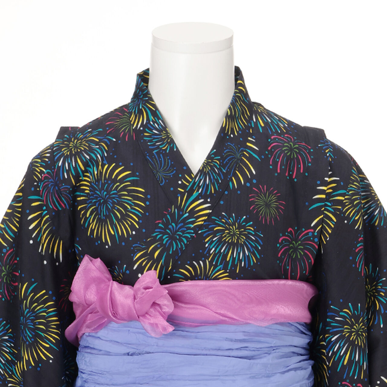 Fireworks Yukata Set,Off white, large image number 6