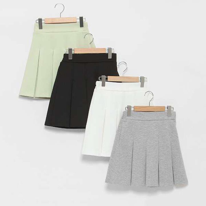 [LTXC] Flare Skirt with Inner Pants Included - Cardboard Box Design,Black, medium image number 16