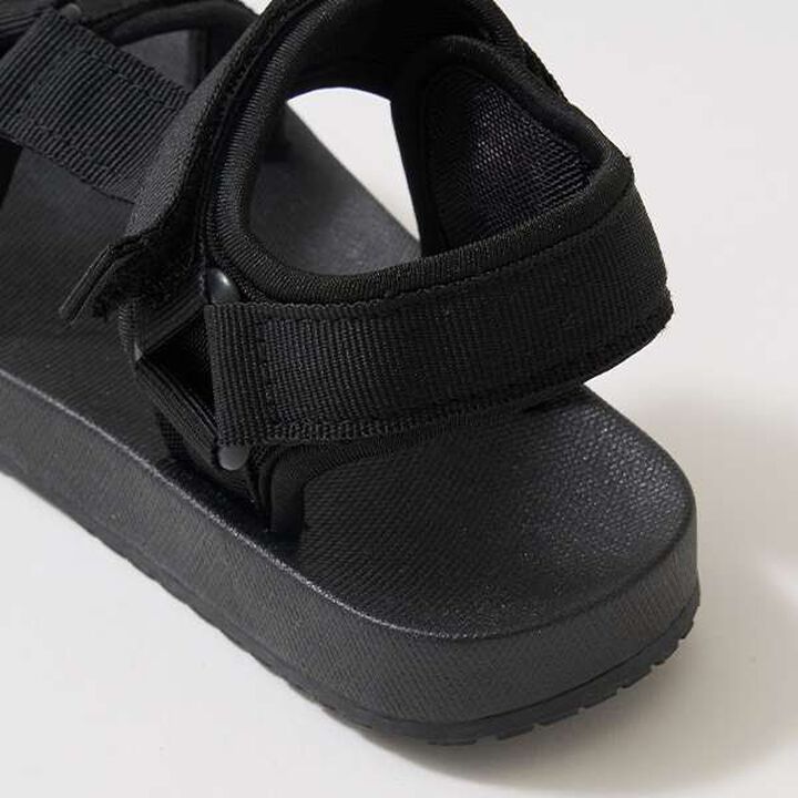 Tape Sandals,Black, medium image number 9