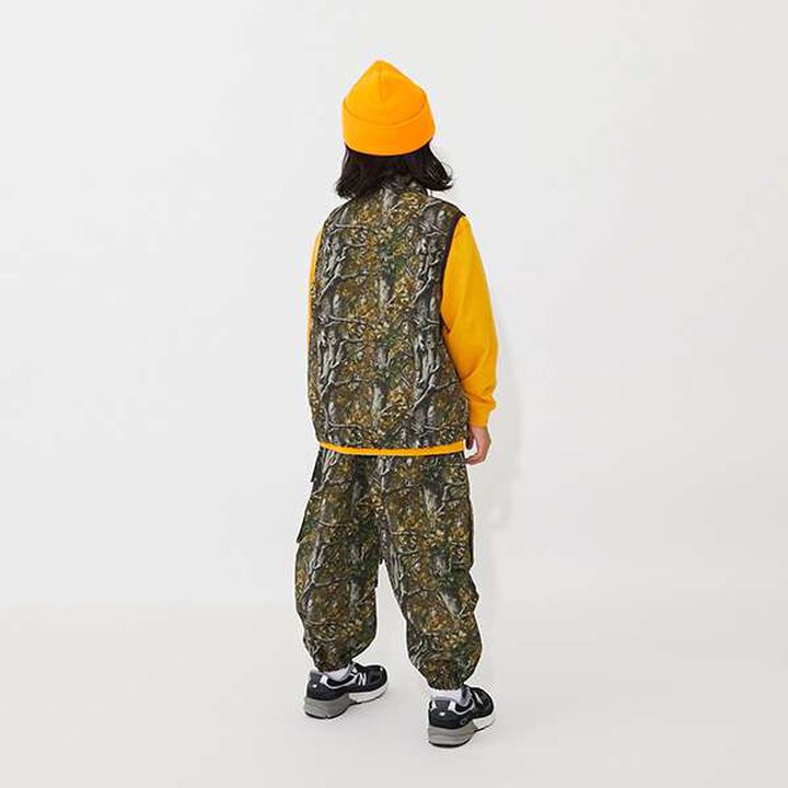 [SKIT0LY] Water-Repellent Zip-Up Vest,Khaki, medium image number 17