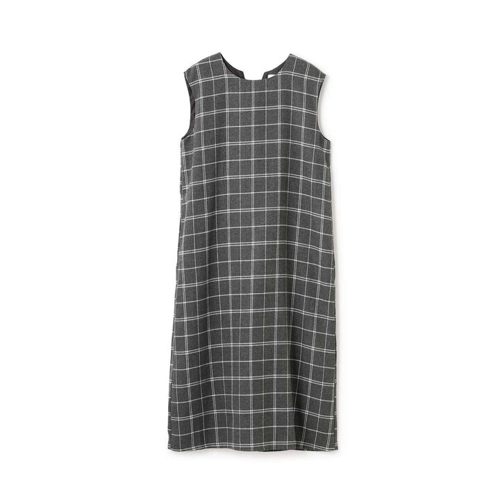 Parent-Child Matching Ribbon Jumper Skirt,Gray, medium image number 0