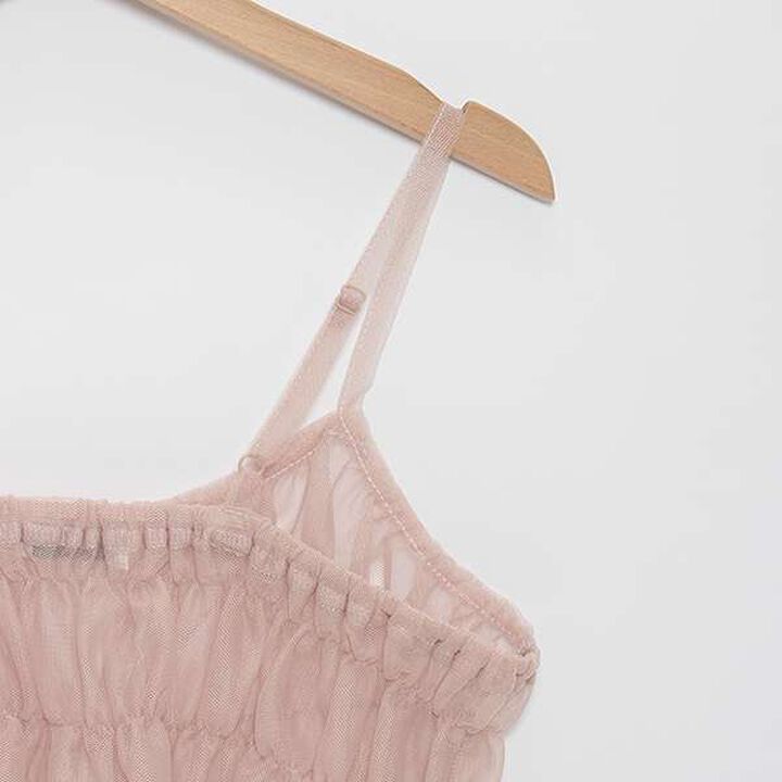 Tulle Bustier with Inner Lining,Black, medium image number 14