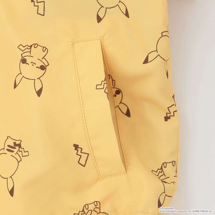 [Monpoke] Ear-Detail Windbreaker,Yellow, medium image number 7