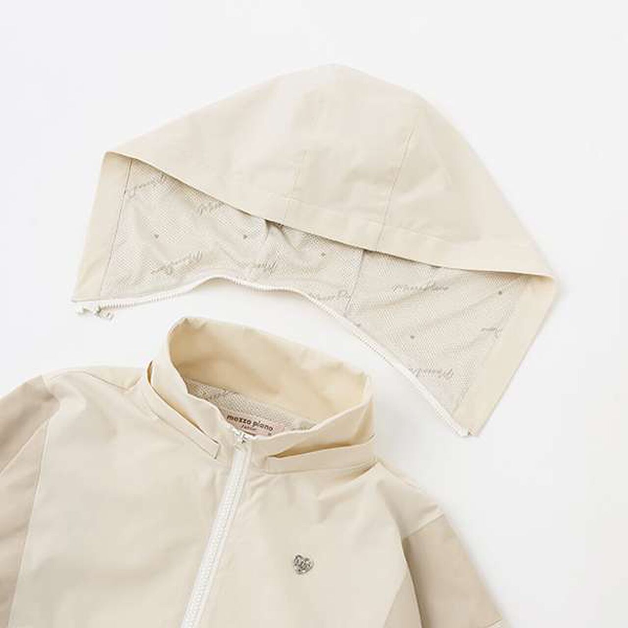 Water-Repellent Color Block Track Jacket,Black, large image number 19