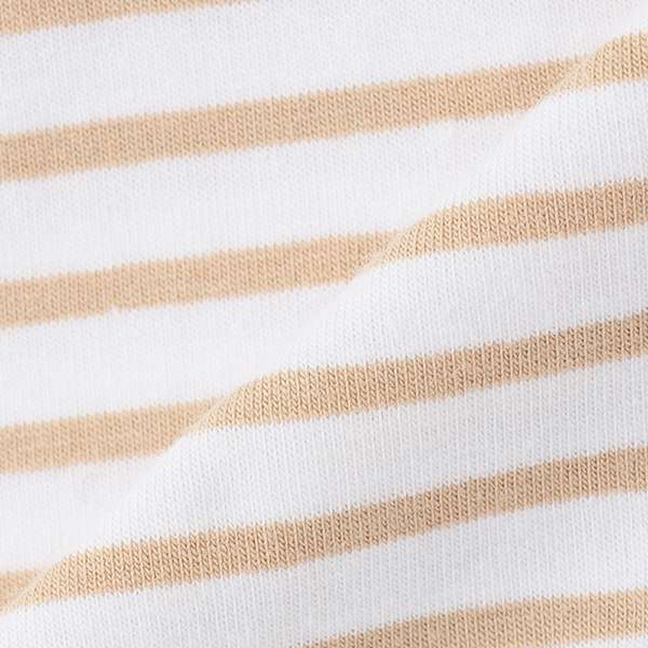 Animal Stripe Long-Sleeve 2-Way All-in-One,Mustard, large image number 6