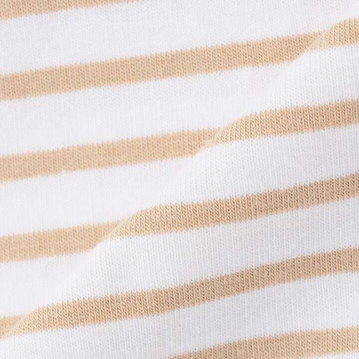 Animal Stripe Long-Sleeve 2-Way All-in-One,Mustard, medium image number 6