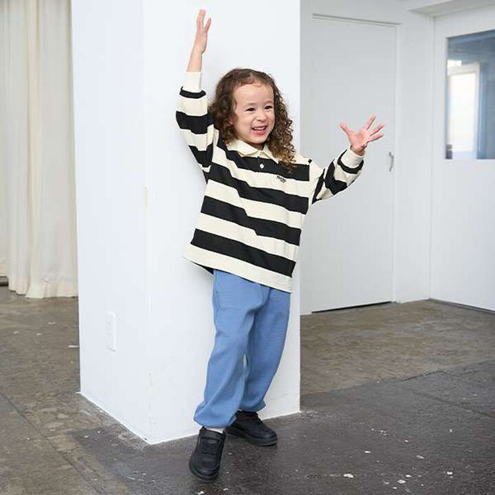 Oversized Silhouette Rugby Shirt,Moss green, medium image number 4