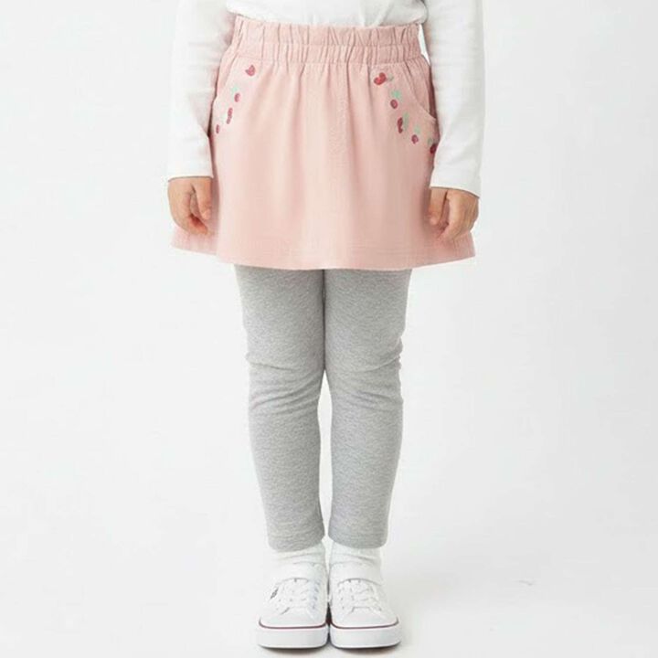 Cherry Embroidery Skorts,, medium