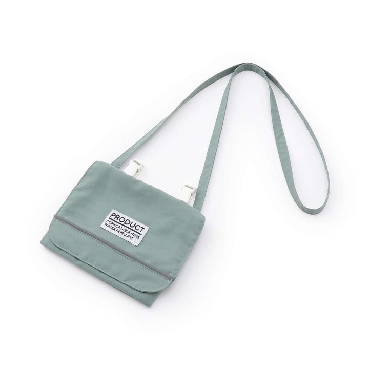 [School-Ready] [Water-Repellent, Anti-Stain, Durable, UV] Detachable Pocket (with Reflective Sheet),Blue green, medium image number 3