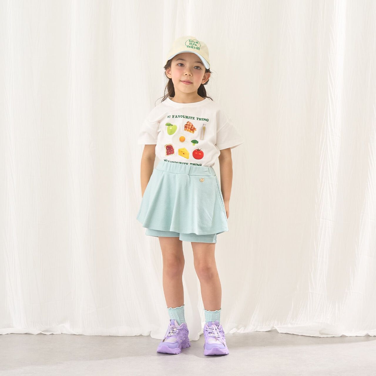 Tomo Pants with Flare Skirt,Ivory, large image number 20